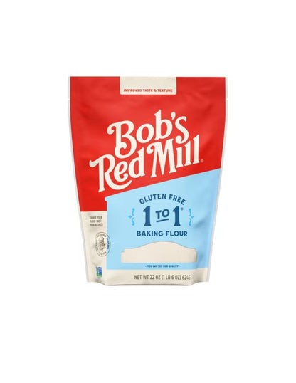 Bobs Red Mill harina para hornear 1 a 1 sin gluten 624gr