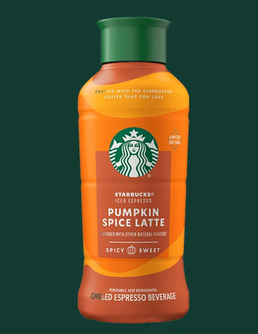 Starbucks Iced Espresso Pumpkin Spice 1.18 Lt