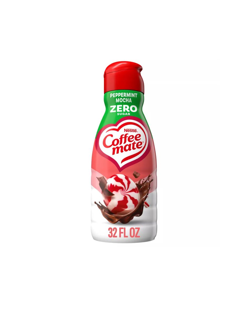 Coffee mate crema liquida Zero Sugar Peppermint Mocha 946ml
