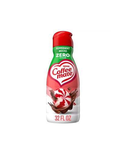 Coffee mate crema liquida Zero Sugar Peppermint Mocha 946ml