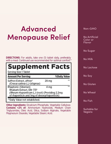 Suplemento Menopausia Nature's Bounty 30 Tabletas