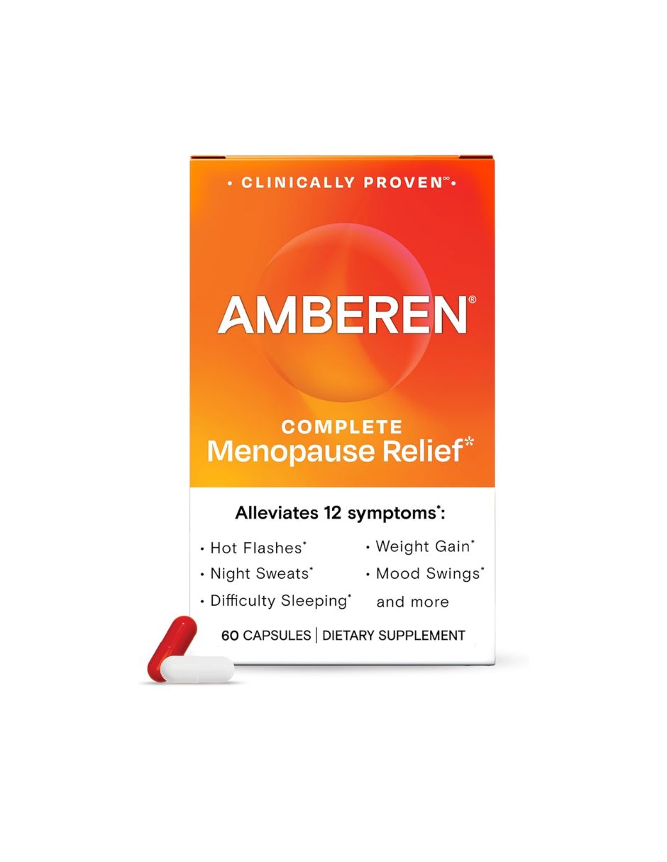Suplemento Menopausia Amberen Equilibrio 60 Cápsulas
