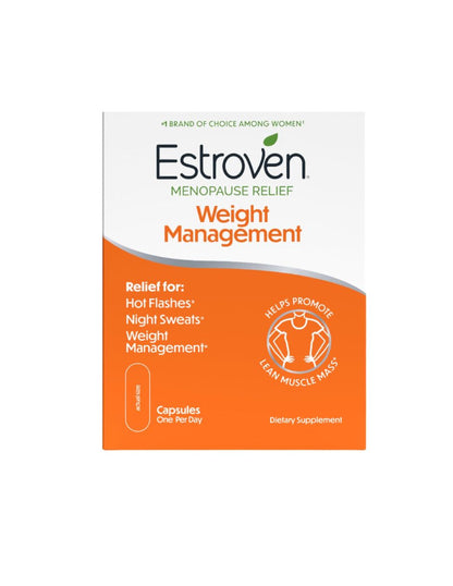 Estroven Alivio de la menopausia + Control de peso, 30 unidades