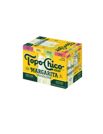 Topo Chico Hard Seltzer Margarita Variety Pack Cerveza Paquete de 12 latas
