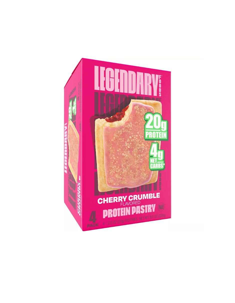 Legendary Foods tarta proteína sin gluten y apto para cetogénicos 244gr (variedad)