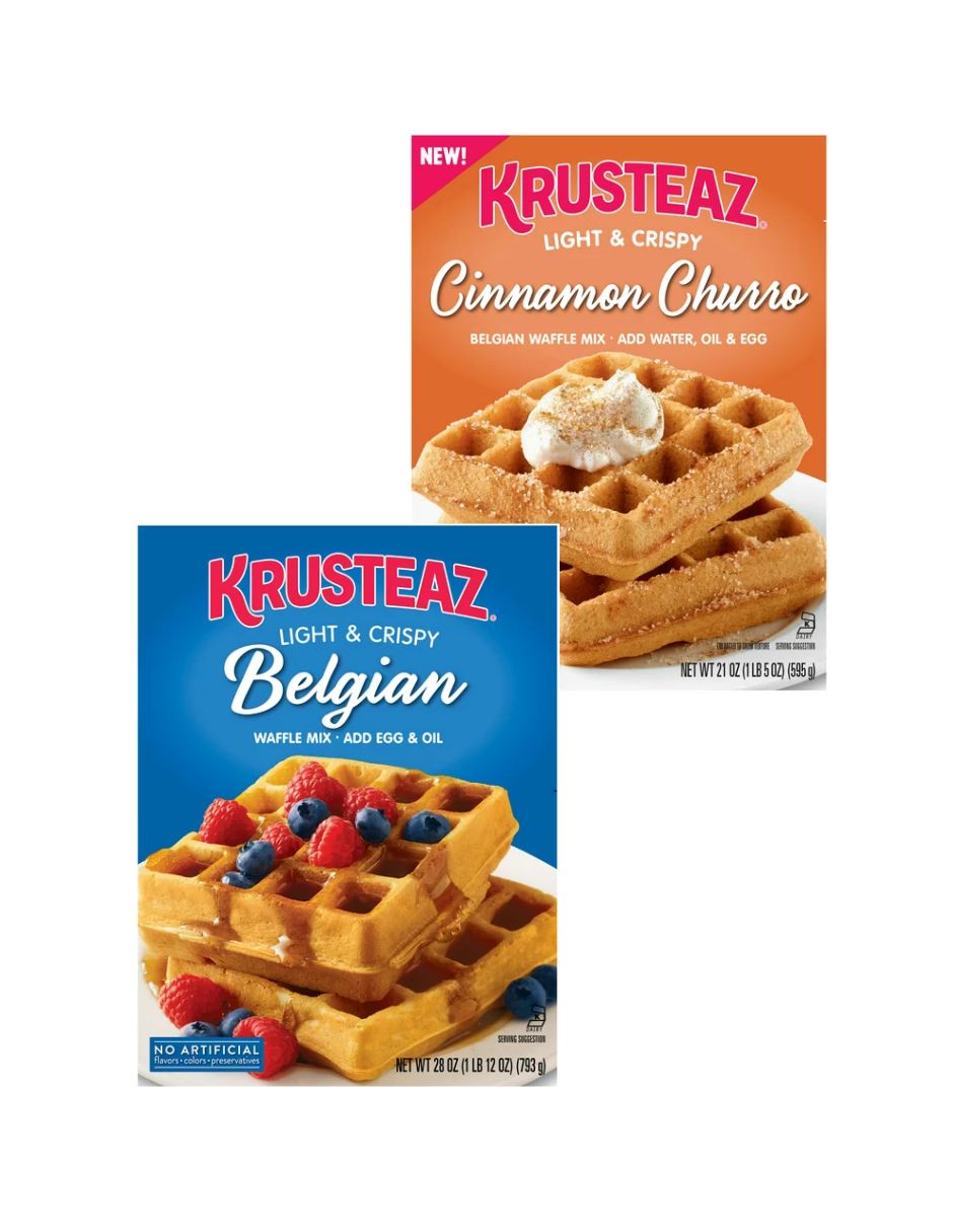 Mezcla de waffles belgas Krusteaz