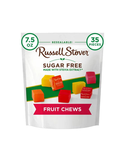 RUSSELL STOVER Masticables de frutas sin azúcar 213gr