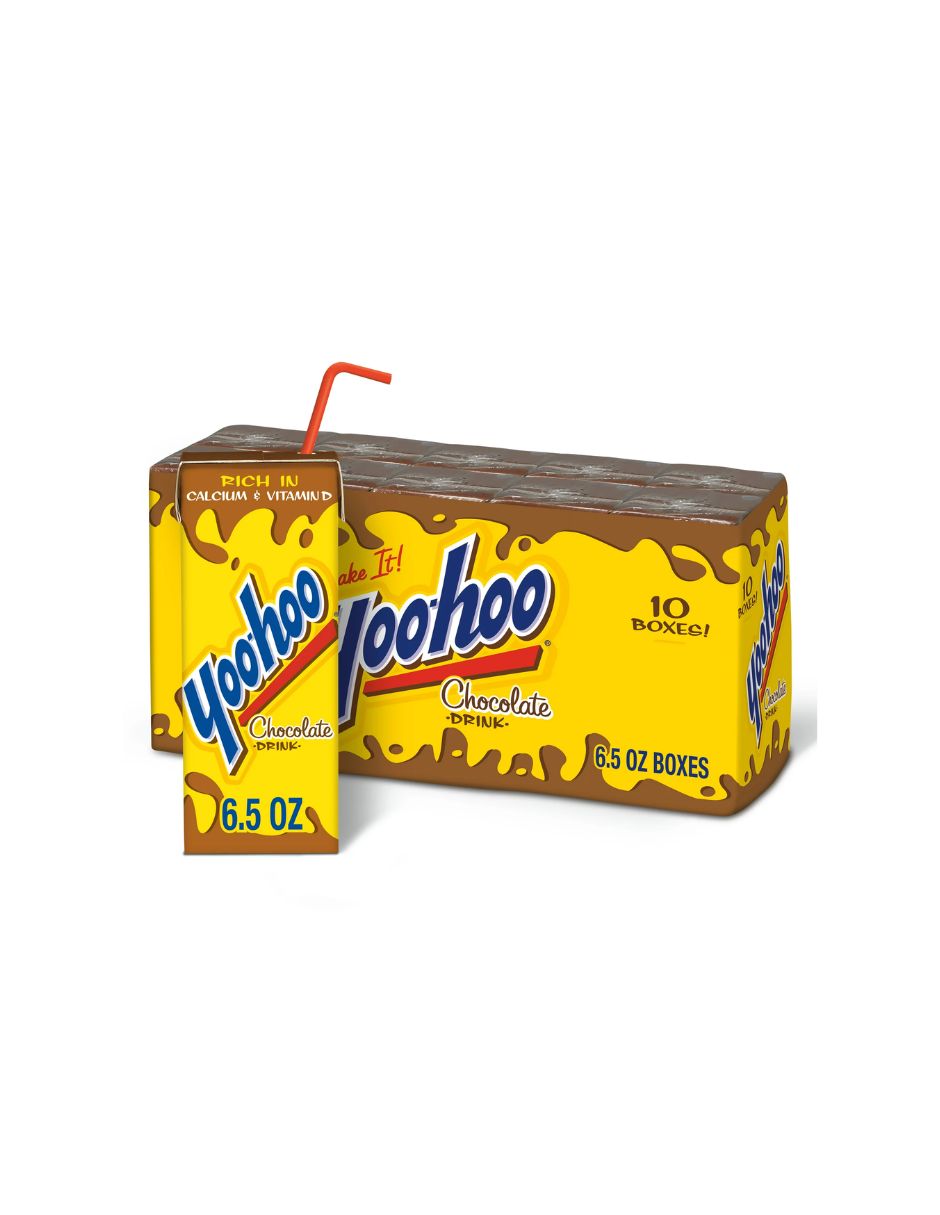 Bebida de chocolate Yoohoo paquete de 10