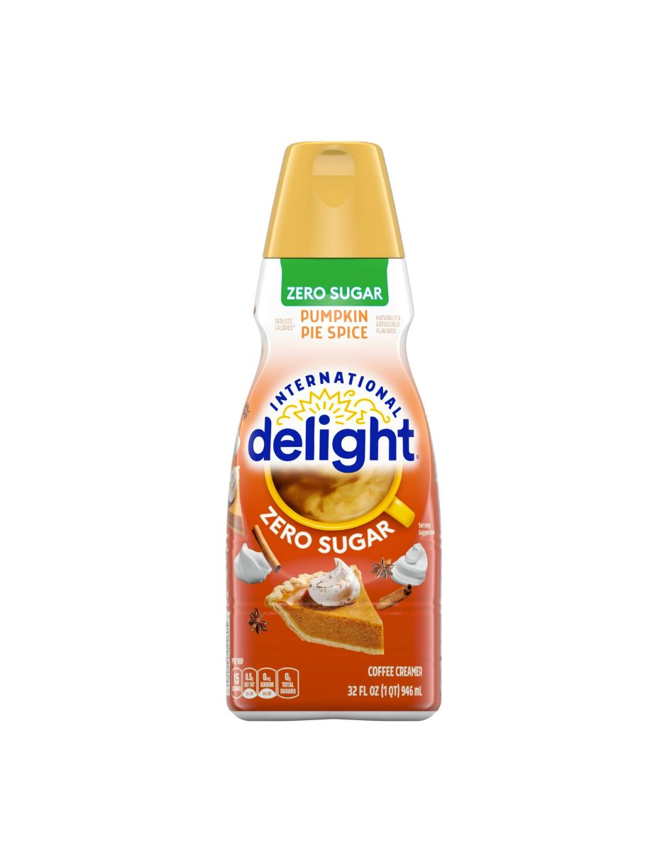 Delight crema liquida Pumpkin spice sin azucar 946ml