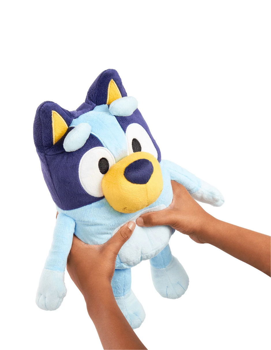 Peluche Bluey con 9 frases divertidas diferentes idioma Inglés