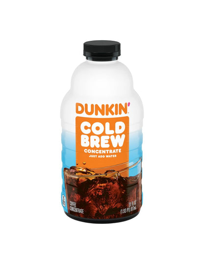 Dunkin Cold Brew concentrado, solo agregue agua  917ml