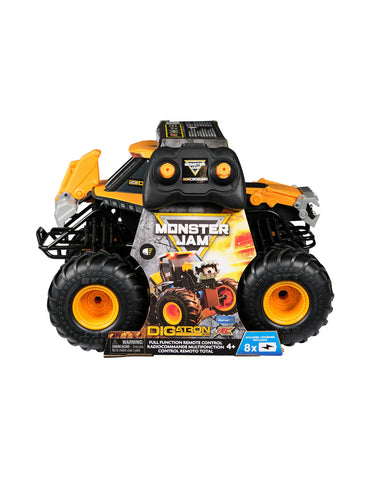 Camión Digatron a control remoto Monster Jam escala 1:15