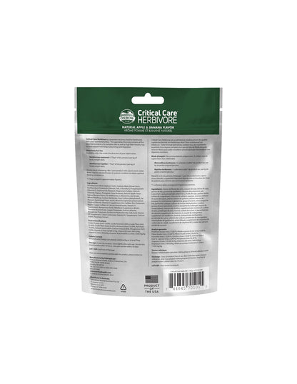 Alimento de apoyo para herbívoros pequeños Oxbow Critical Care 141gr