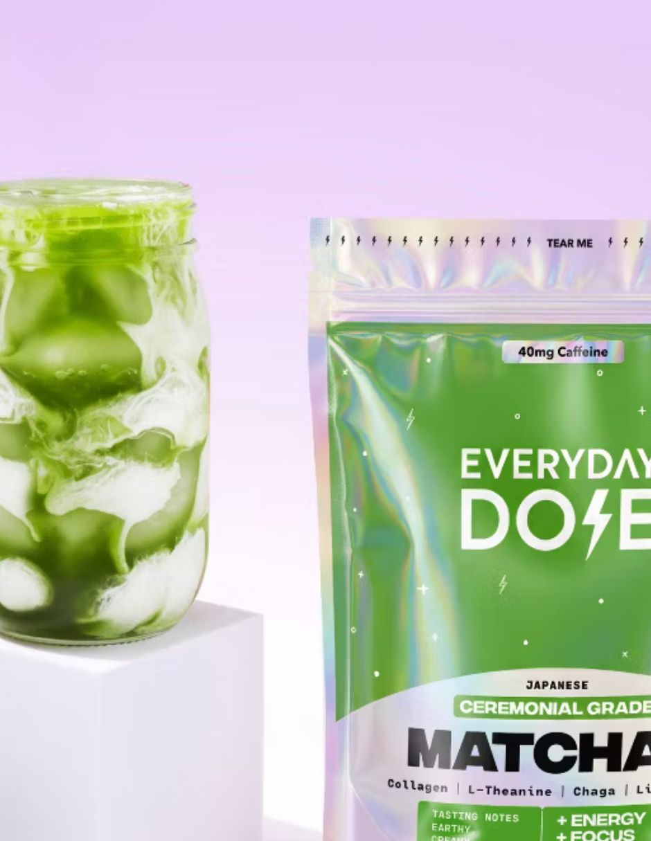 Matcha con Hongos Everyday Dose+ 98 g Mezcla Funcional