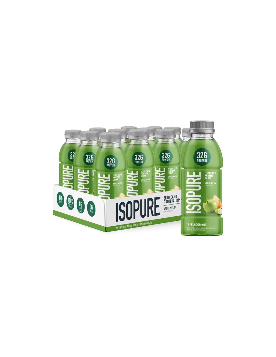 Isopure Zero Carb Bebida Proteína 32 g 12 Pack 500 ml