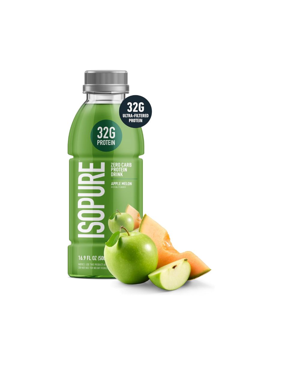 Isopure Zero Carb Bebida Proteína 32 g 12 Pack 500 ml
