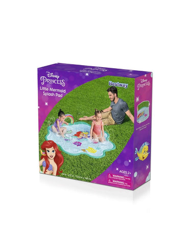 Bestway chapoteadero de agua La Sirenita Disney, niños +2 años