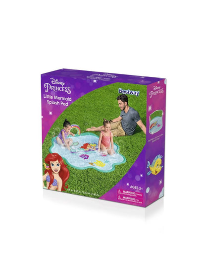 Bestway chapoteadero de agua La Sirenita Disney, niños +2 años