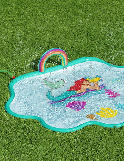 Bestway chapoteadero de agua La Sirenita Disney, niños +2 años