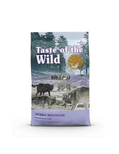 Alimento seco Taste of the Wild Sierra Mountain con cordero asado 6.3kg