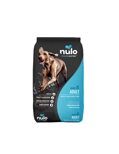 Alimento seco para perro adulto Nulo MedalSeries Salmón y Boniato 5 kg