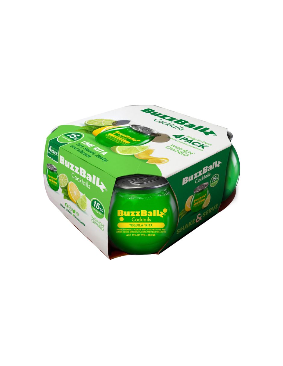 Cocktails listos para beber Buzzballz 4 pack (variedad)