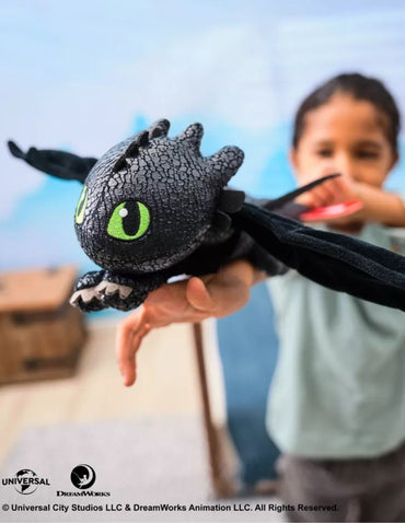 Peluche Chimuelo de Cómo Entrenar a tu Dragón con alas 30cm