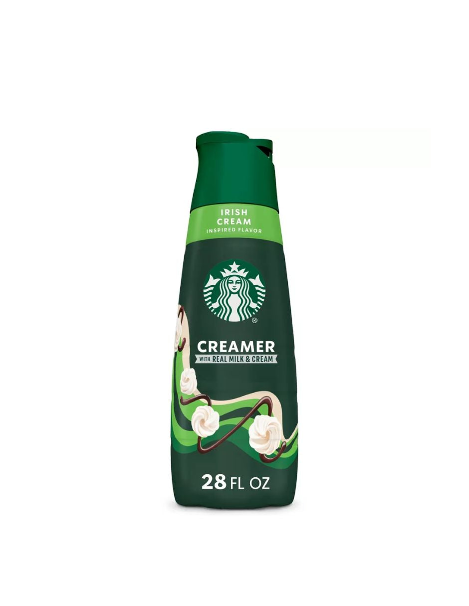 Crema liquída para café sabor Crema Irlandesa Starbucks 946ml