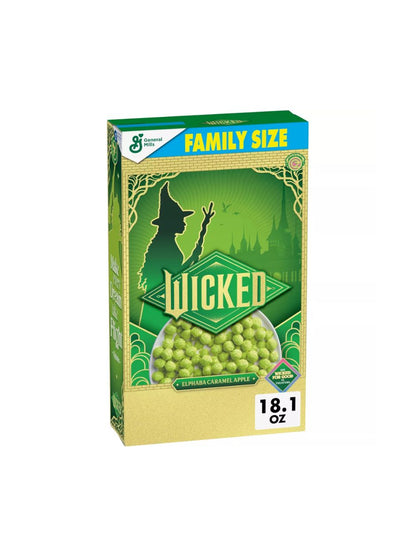 Cereal Wicked Elphaba Manzana Acaramelada Edición limitada 513gr