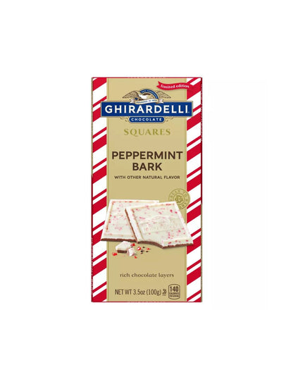 Barra de Chocolate Ghirardelli con Menta 100 gr