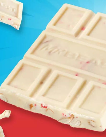 Feastables Pretzel Mint Crunch XL Chocolate Blanco 95 g Edición Limitada