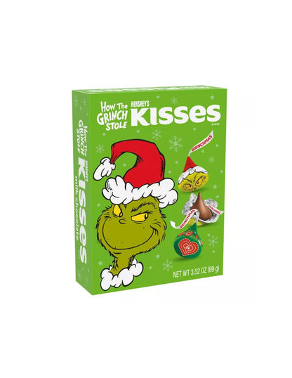 Kisses Chocolate con Leche Grinch Navidad Cajita regalo 99 g