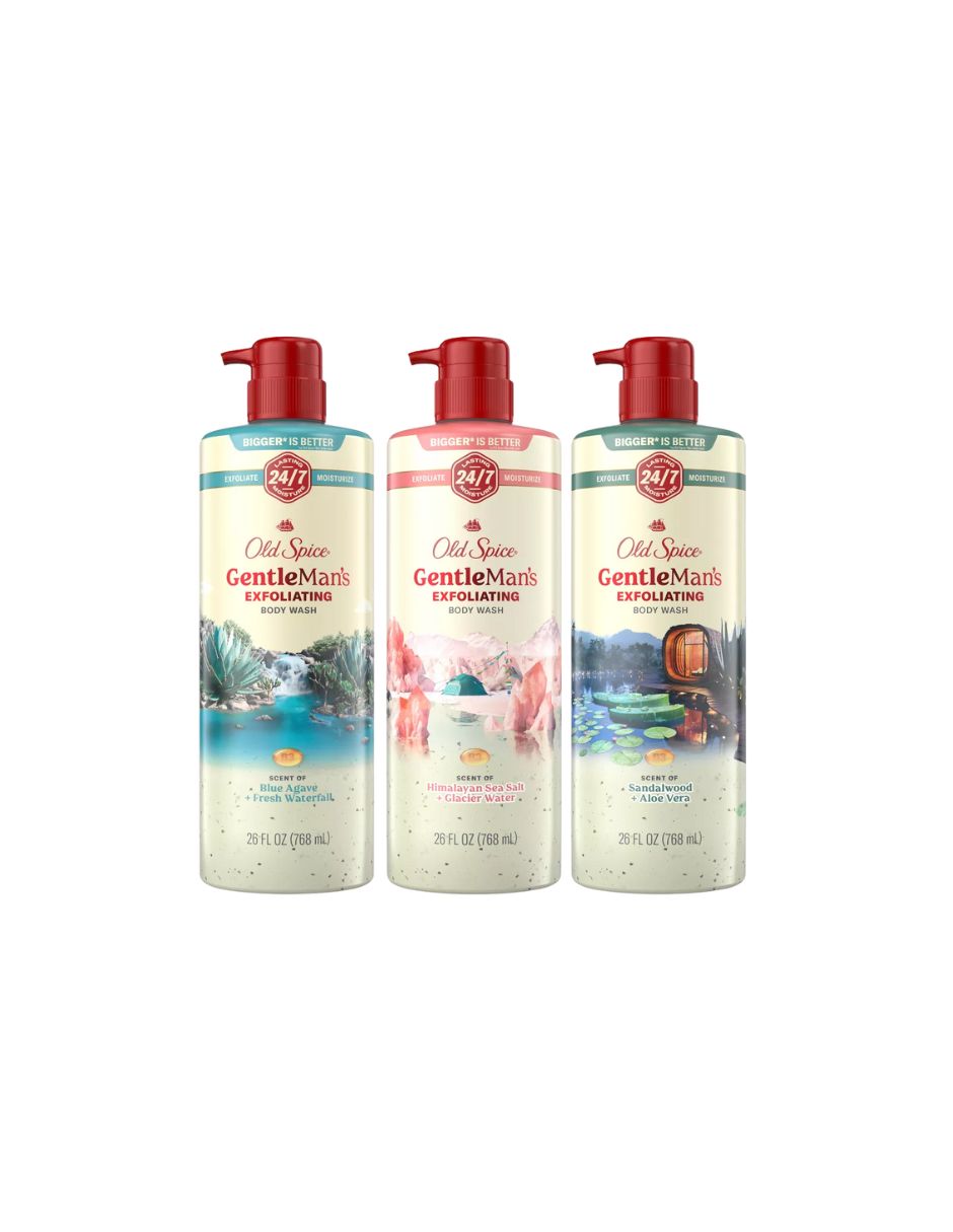 Old Spice GentleMan’s Blend Gel de Ducha Exfoliante 768ml
