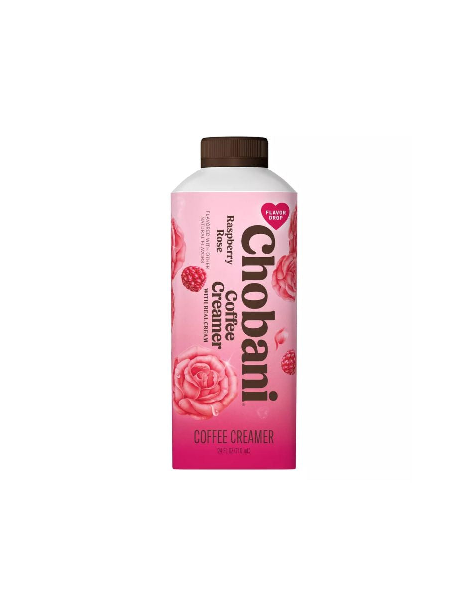 Chobani Crema para Café Frambuesa y Rosa 710 ml
