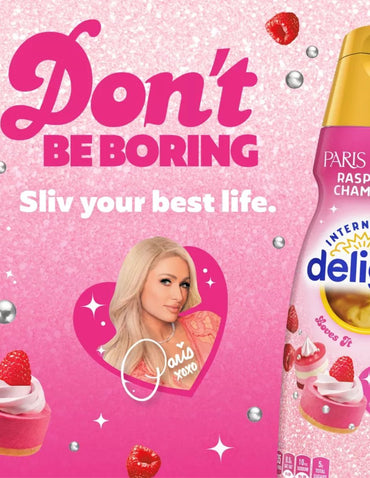 International Delight Paris Hilton Crema Café Frambuesa 946 ml