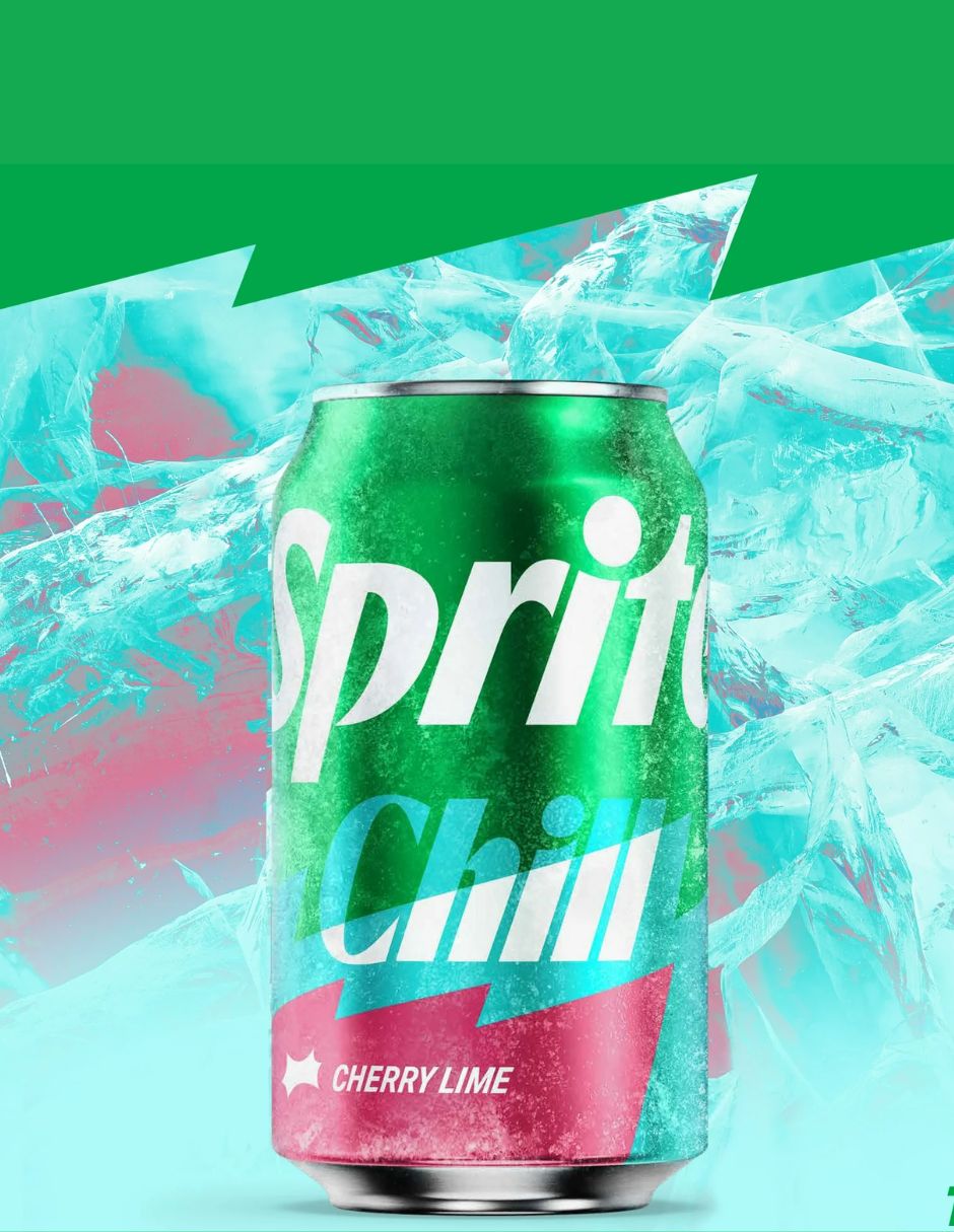 Sprite Chill Lima Cereza 355 ml Pack 12