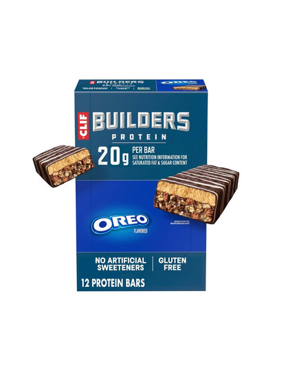 Barras de Proteína CLIF BUILDERS OREO 12 barras