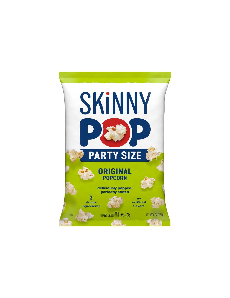 Palomitas de Maíz SkinnyPop Original Sin Gluten 226 gr