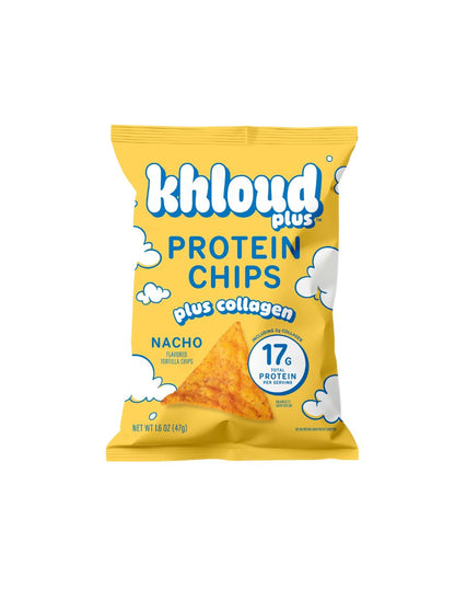 Papitas Khloud Plus con Proteína y Colágeno Sabor Nacho 47 gr