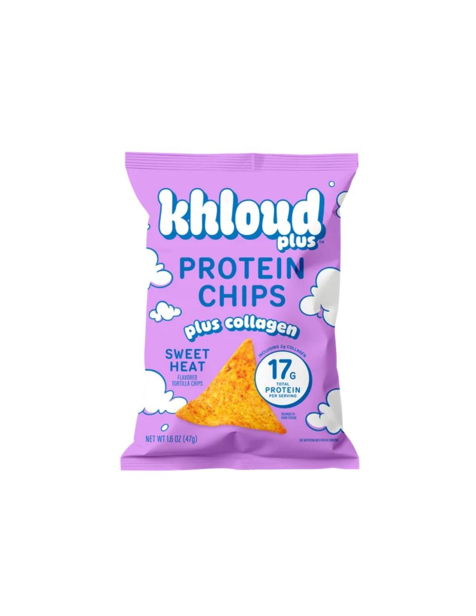 Papitas Khloud Plus con Proteína y Colágeno Sabor Sweet Heat 47 gr