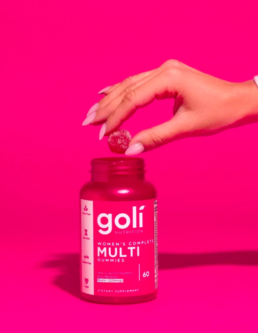 Goli Nutrition Gomitas Multivitamínico para mujeres veganas 60 gomitas