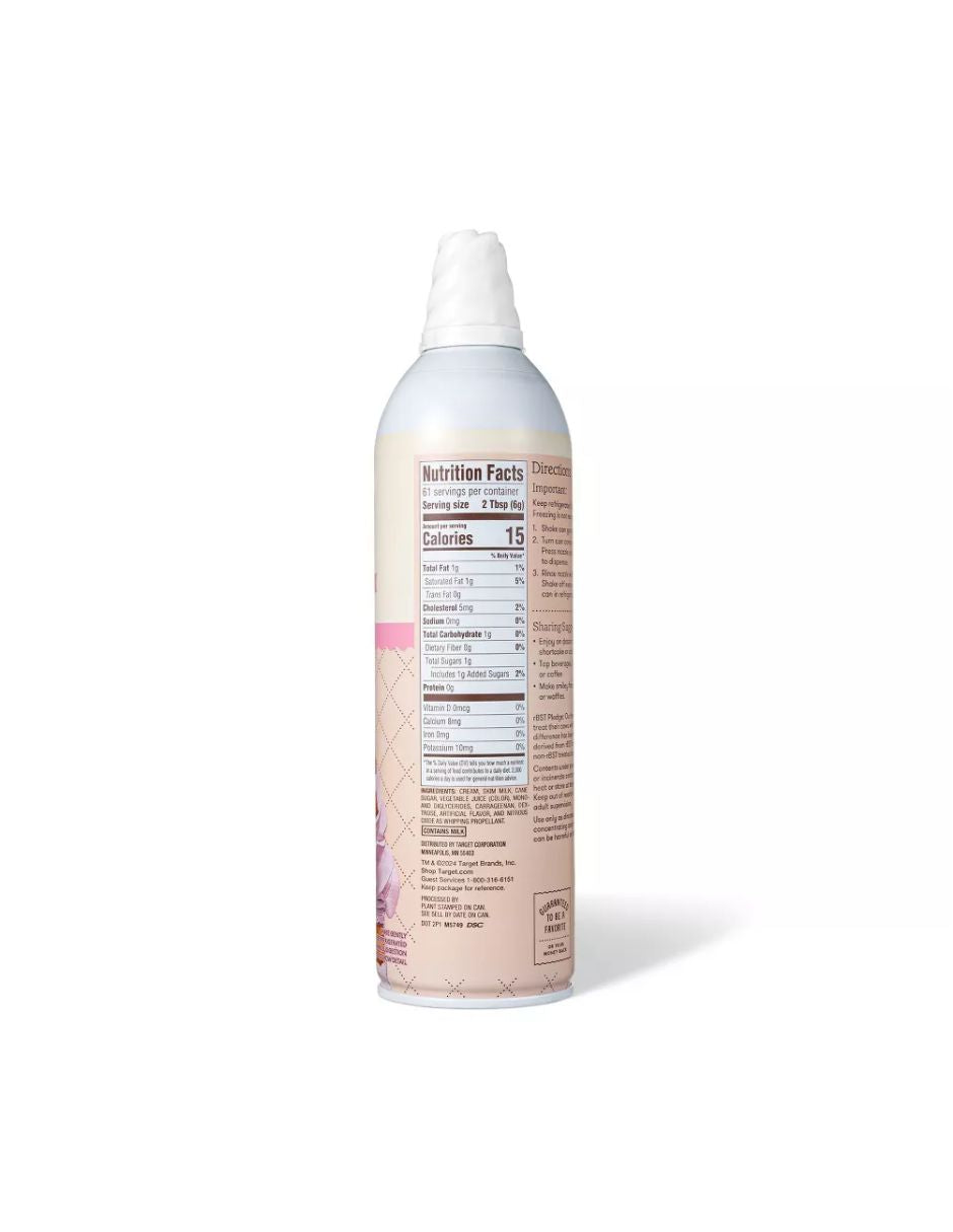 Favorite Day crema batida sabor fresa 368gr
