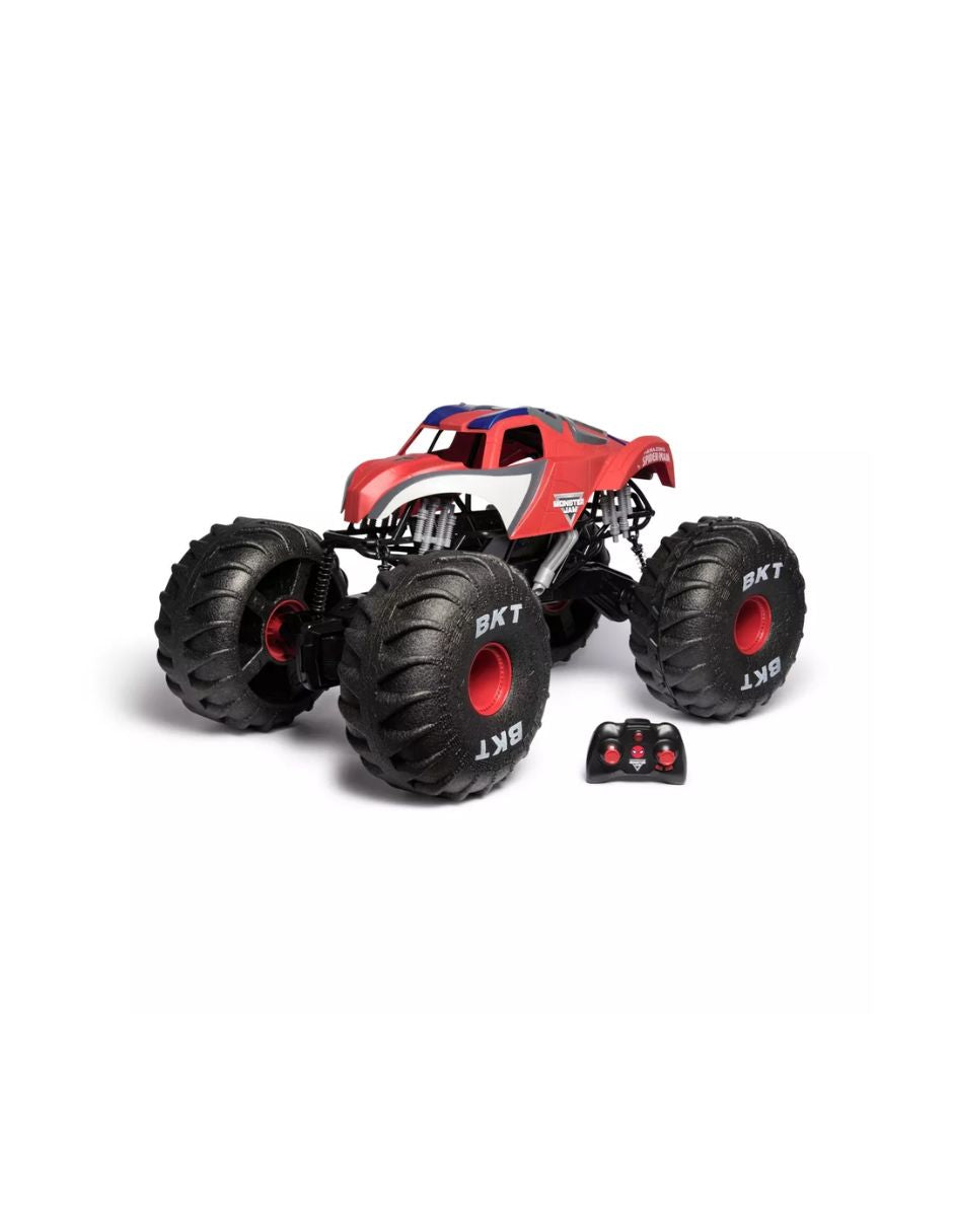 Monster Truck RC Spider-Man Mega Monster Jam Escala 1:6 Control Remoto
