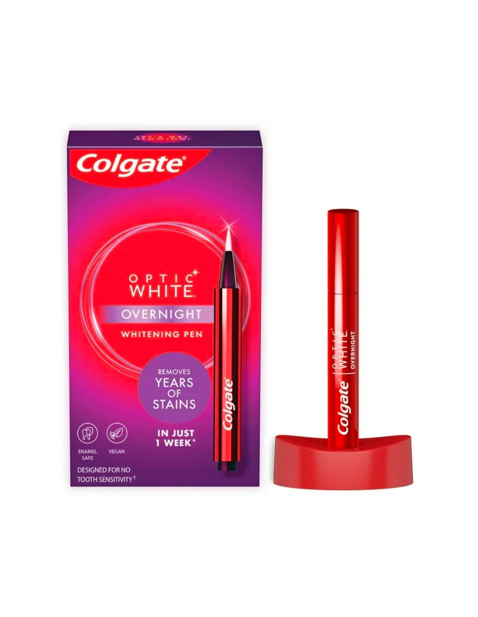 Colgate Optic White Bolígrafo blanqueador de dientes 35 tratamientos nocturnos