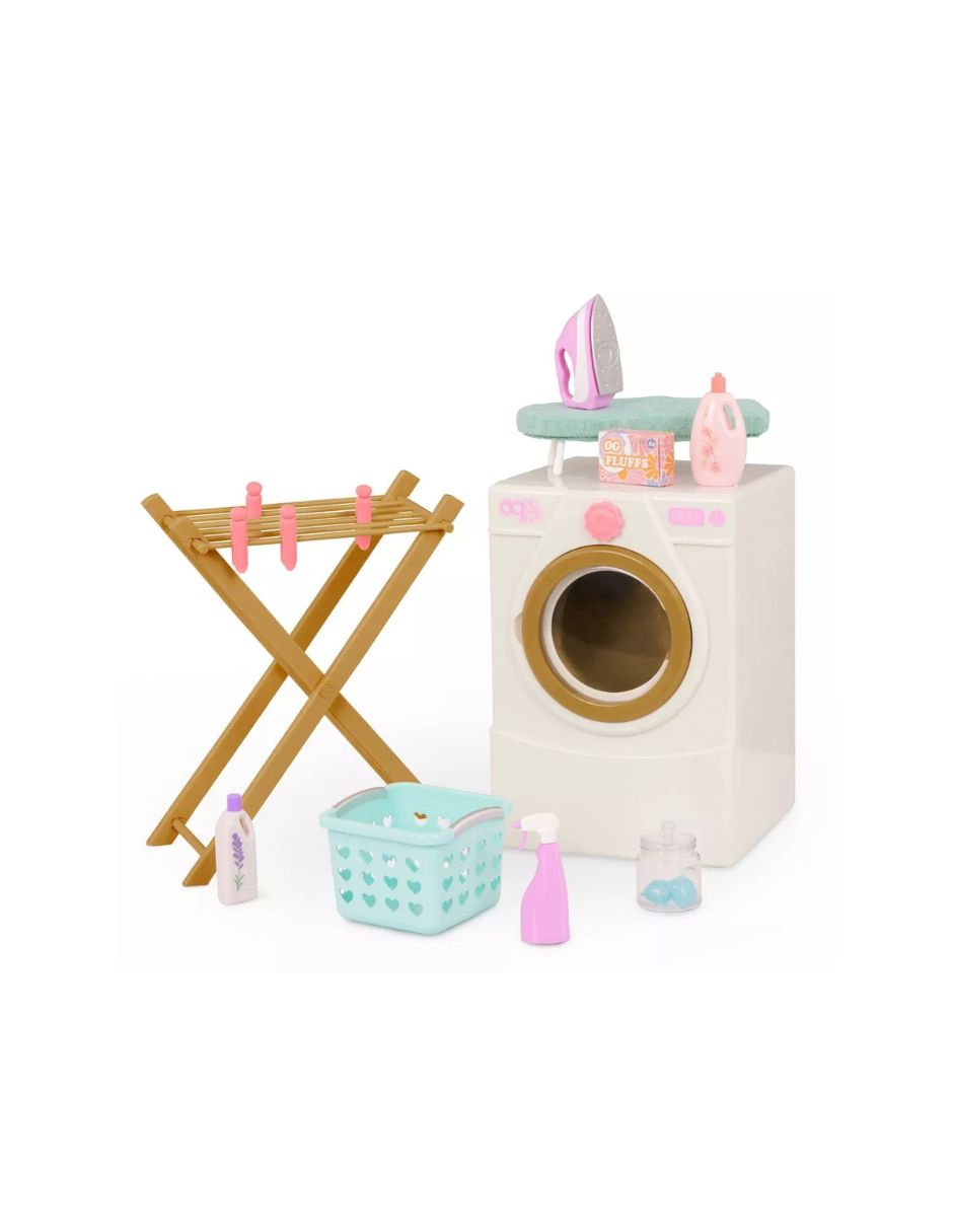 Our Generation Set de Lavandería 18 Accesorios para muñecas de 45 cm