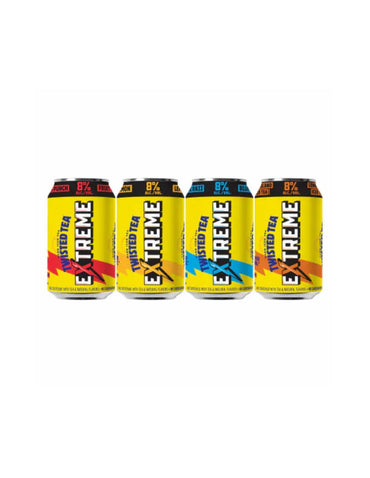 Twisted Tea Extreme Pack Variado 12 Latas 8% Alcohol