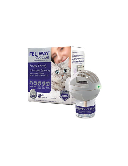 Feliway Optimum calmante para gatos Difusor Kit de inicio 48 ml