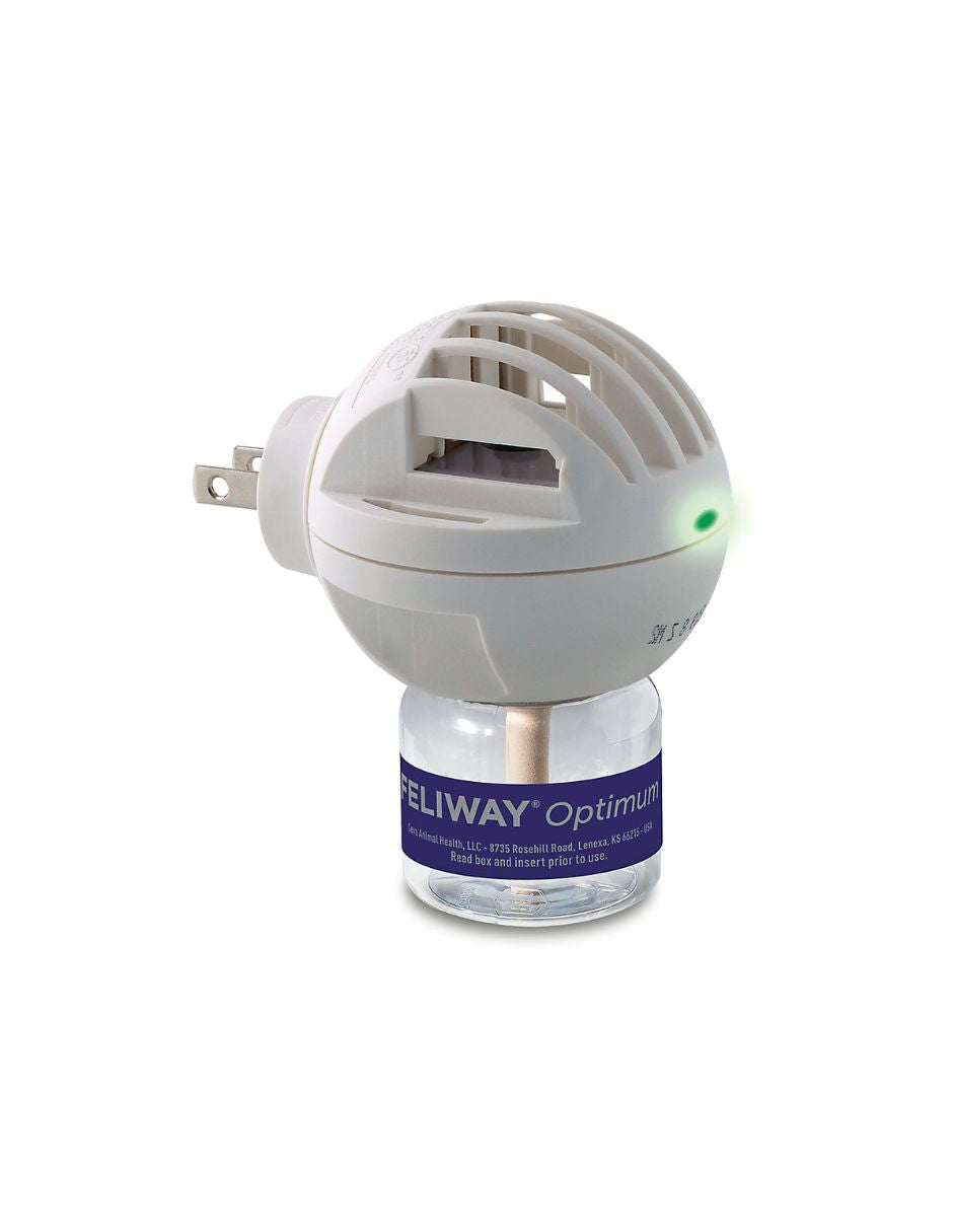 Feliway Optimum calmante para gatos Difusor Kit de inicio 48 ml
