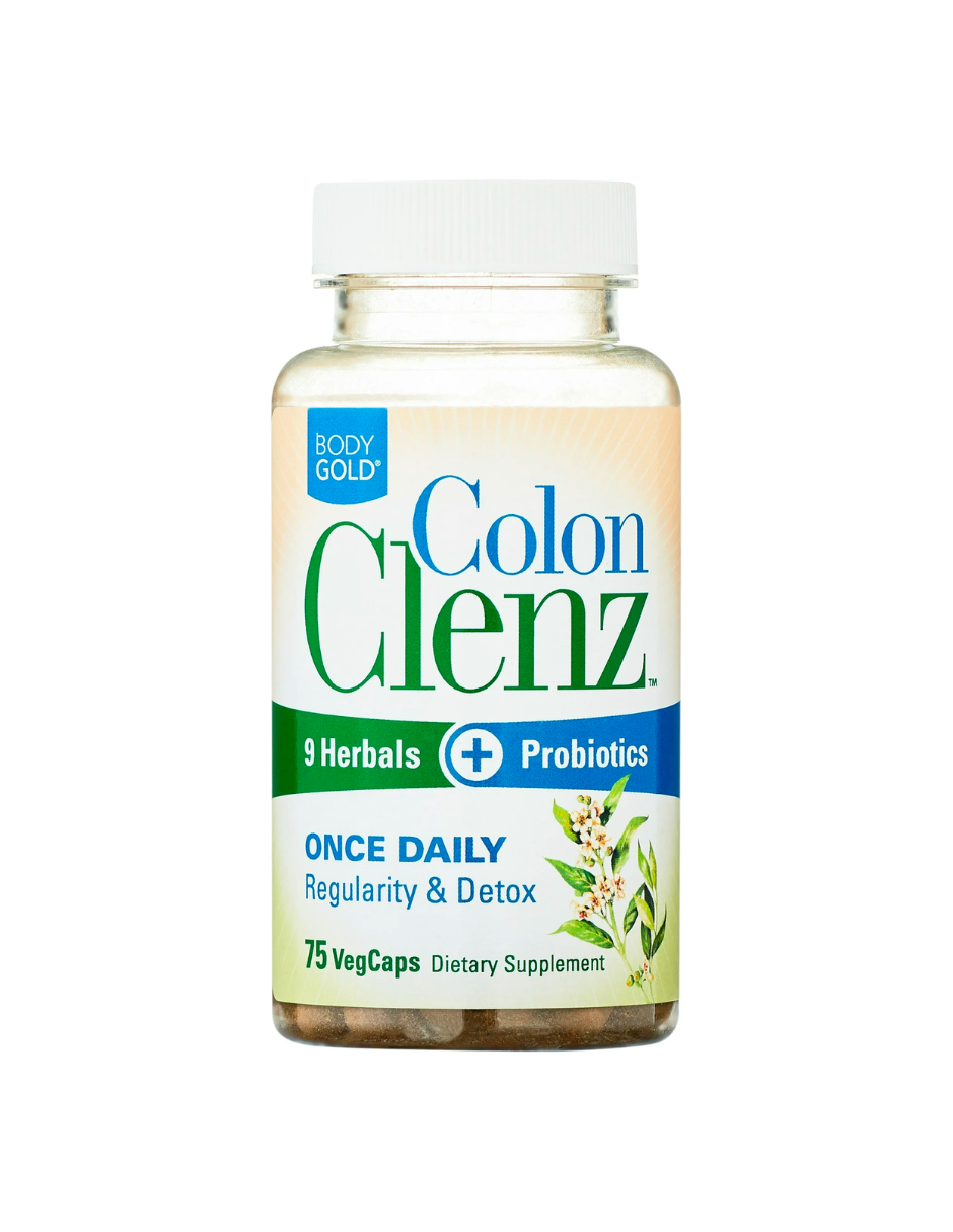 BodyGold Colon Clenz Cápsulas de desintoxicación 75 unidades