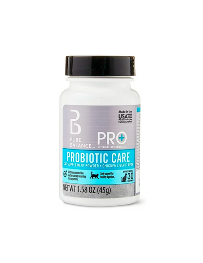 Pure Balance Pro+ probióticos en polvo para gatos, 30 porciones